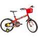 Bicicleta Infantil Caloi Minnie Aro 16 - Vermelha